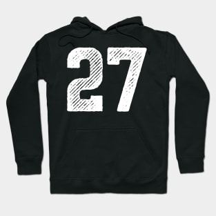 Rough Number 27 Hoodie